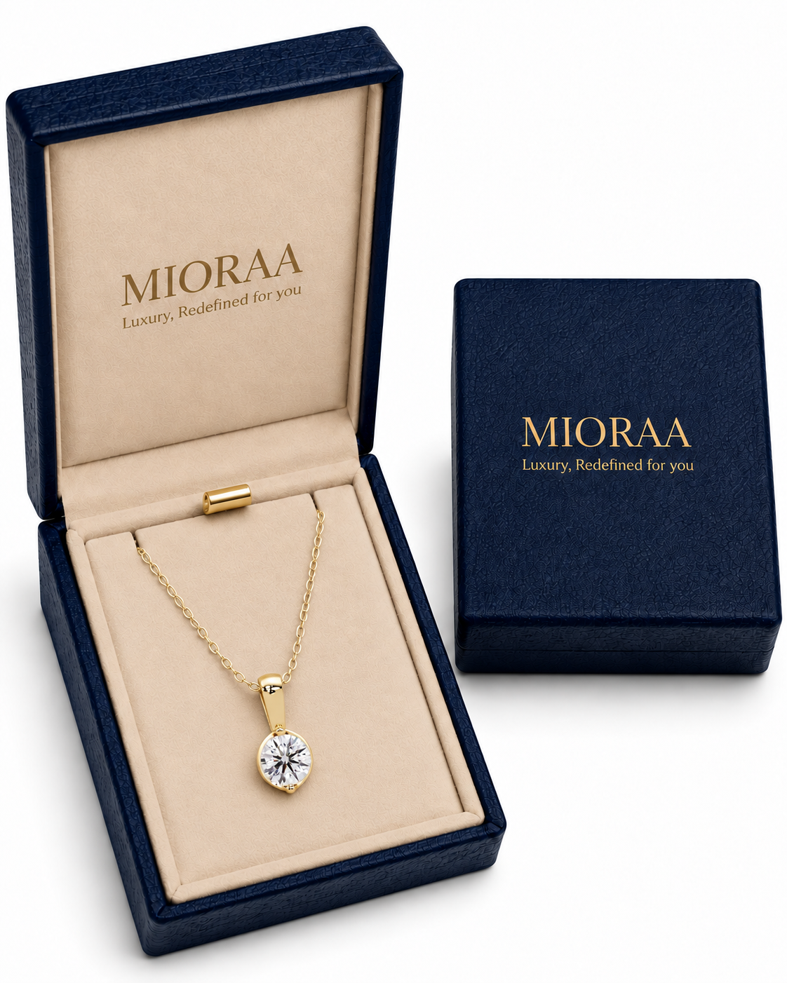 1.03 Carat Lab Grown Diamond Vida Necklace, IGI Certified