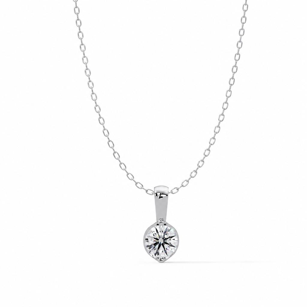 1.03 Carat Lab Grown Diamond Vida Necklace, IGI Certified