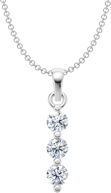 0.33 Carat Lab Grown Diamond Journey of Life Pendant