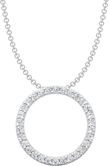1 Carat Lab Grown Diamond Circle of Life Pendant