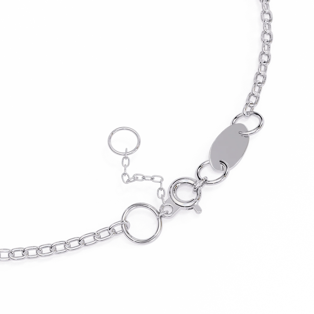 IGI Certified - 1/2 Ct. Lab Grown Diamond (VS/E-F) Diamond Station Chain Bracelet