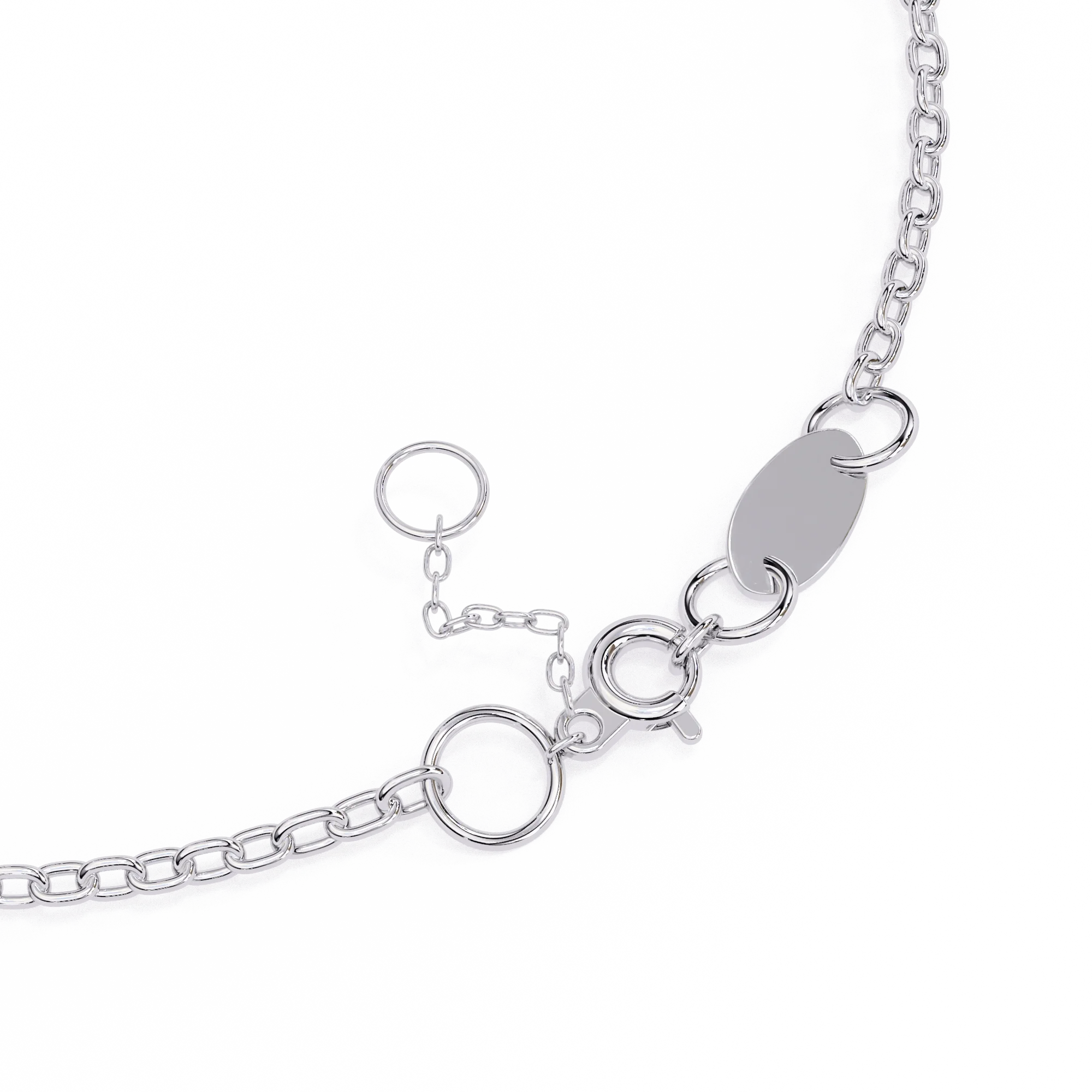 IGI Certified - 1/2 Ct. Lab Grown Diamond (VS/E-F) Diamond Station Chain Bracelet