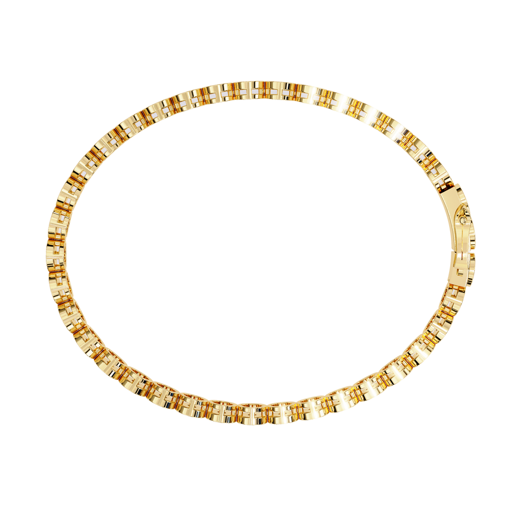 IGI Certified - 1/2 Ct. Lab Grown Diamond (VS/E-F) Pear & Round Diamond Bypass Bangle Bracelet