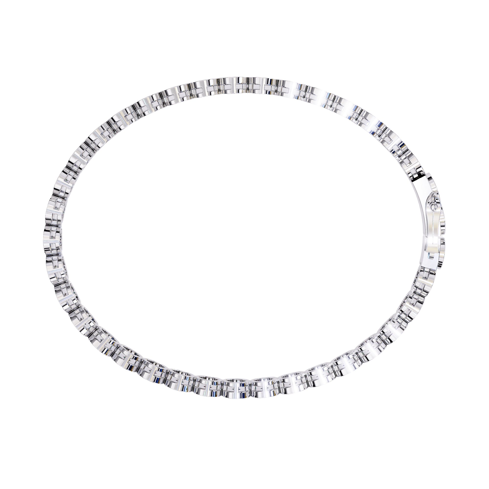 IGI Certified - 1/2 Ct. Lab Grown Diamond (VS/E-F) Pear & Round Diamond Bypass Bangle Bracelet