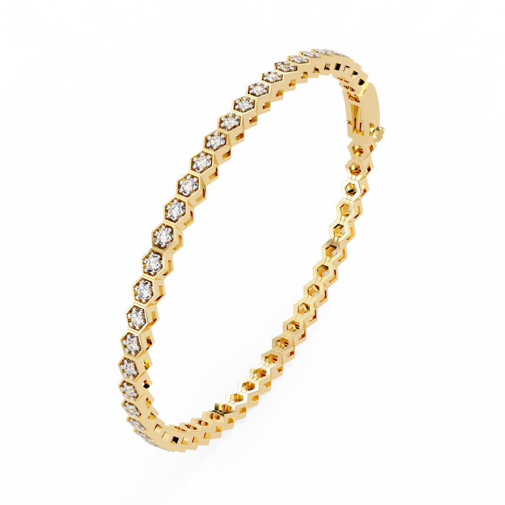 IGI Certified - 1 Ct. Lab Grown Diamond (VS/E-F) Tennis Bracelet