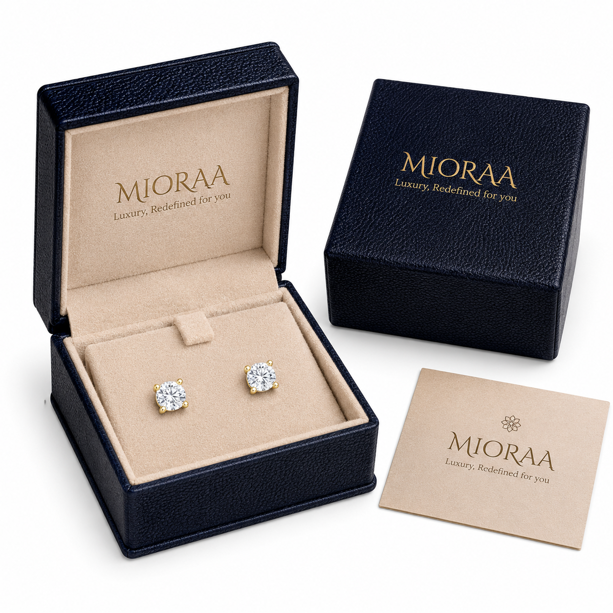 0.50 Carat Lab Grown Diamond Stud Earring