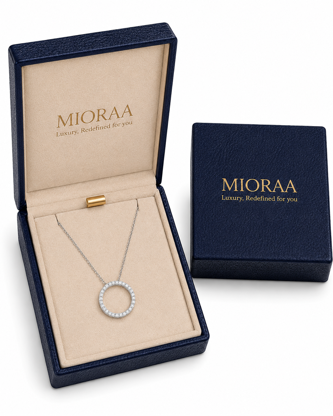 1 Carat Lab Grown Diamond Circle of Life Pendant