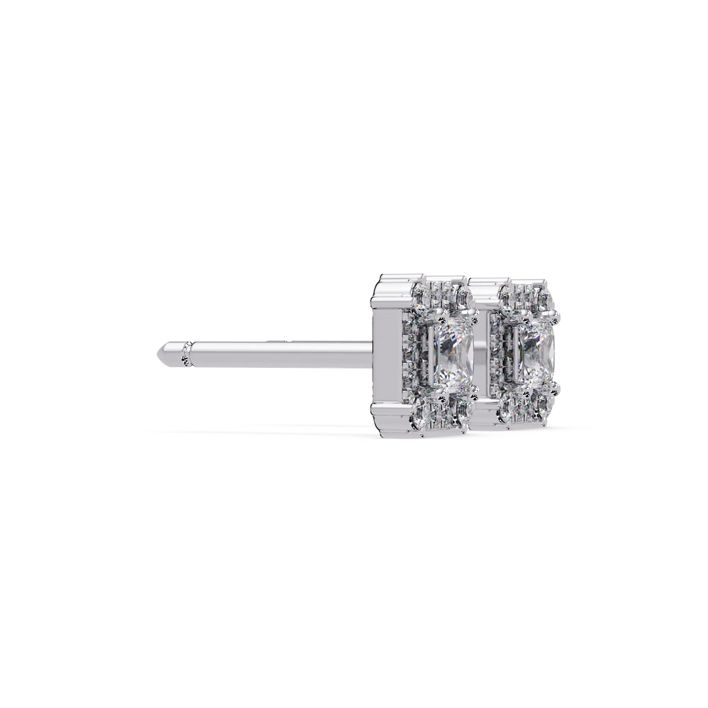 IGI Certified-1/2 Carat Lab Grown Diamond (VS/E-F) Solitaire Earring