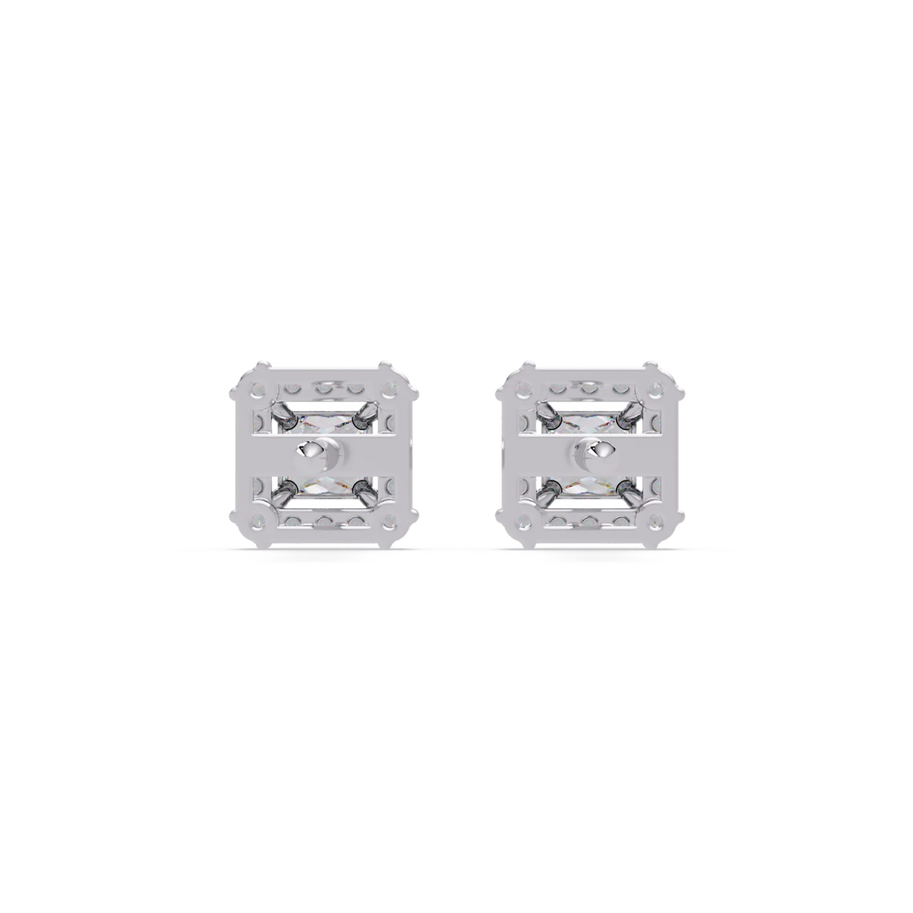IGI Certified-1/2 Carat Lab Grown Diamond (VS/E-F) Solitaire Earring