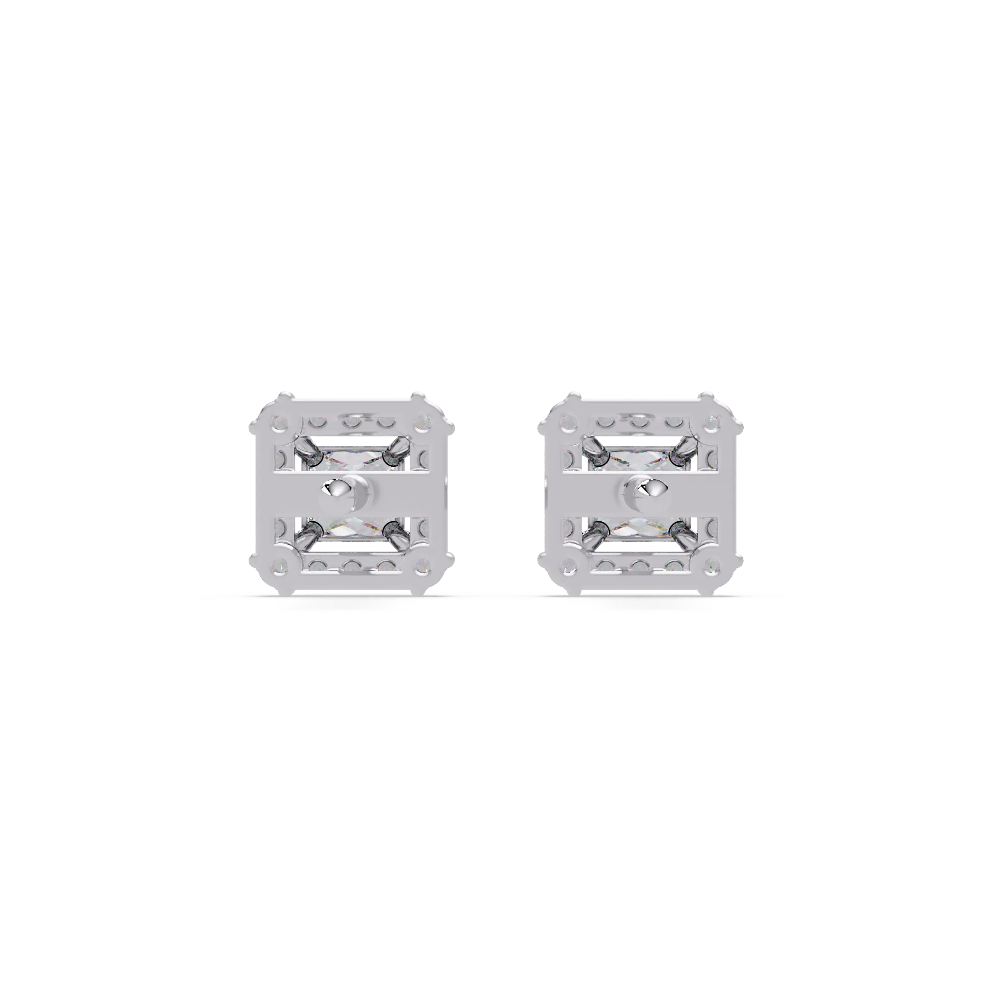 IGI Certified-1/2 Carat Lab Grown Diamond (VS/E-F) Solitaire Earring