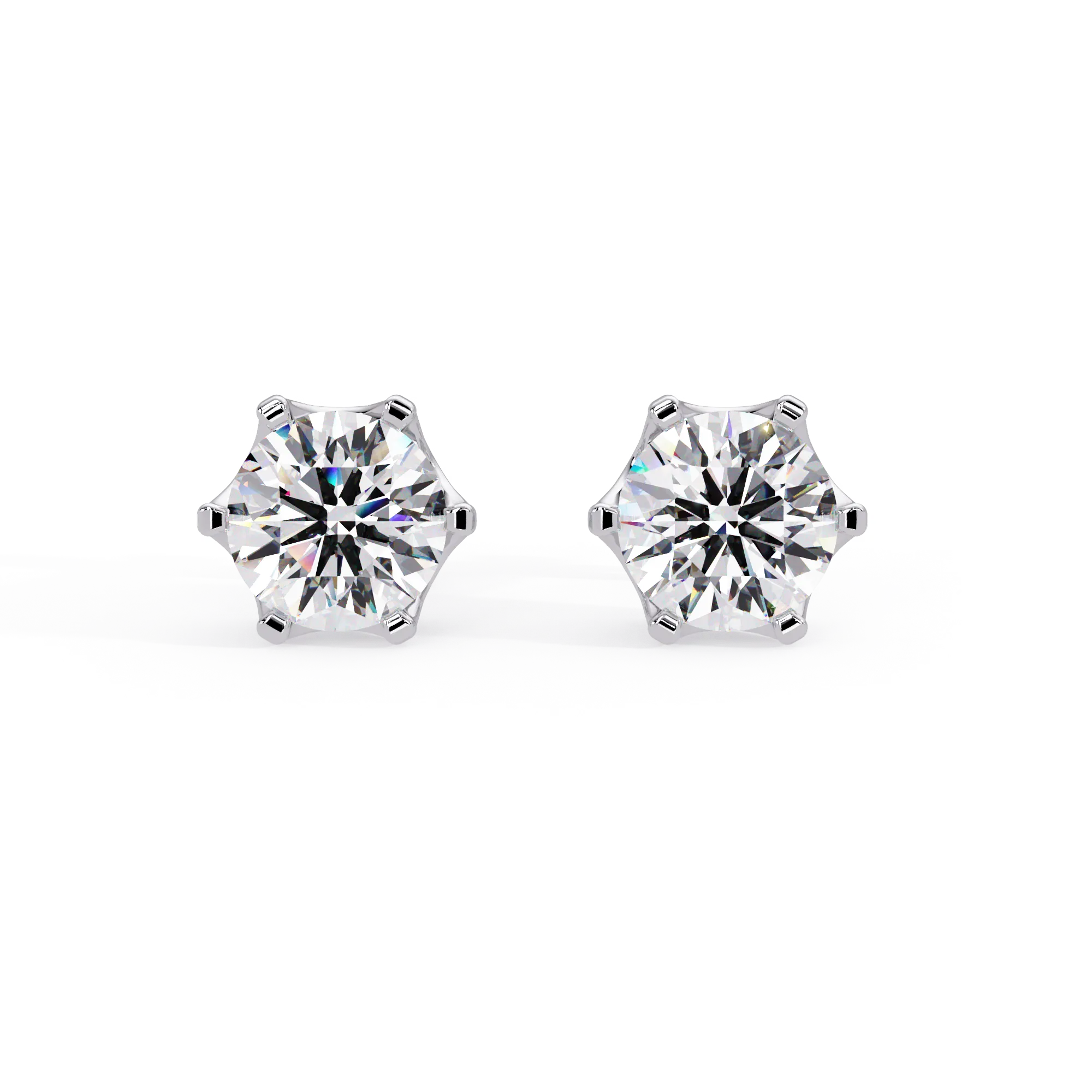 IGI Certified- 1.75 Ct. Lab Grown Diamond (VS/E-F) Solitaire Earring