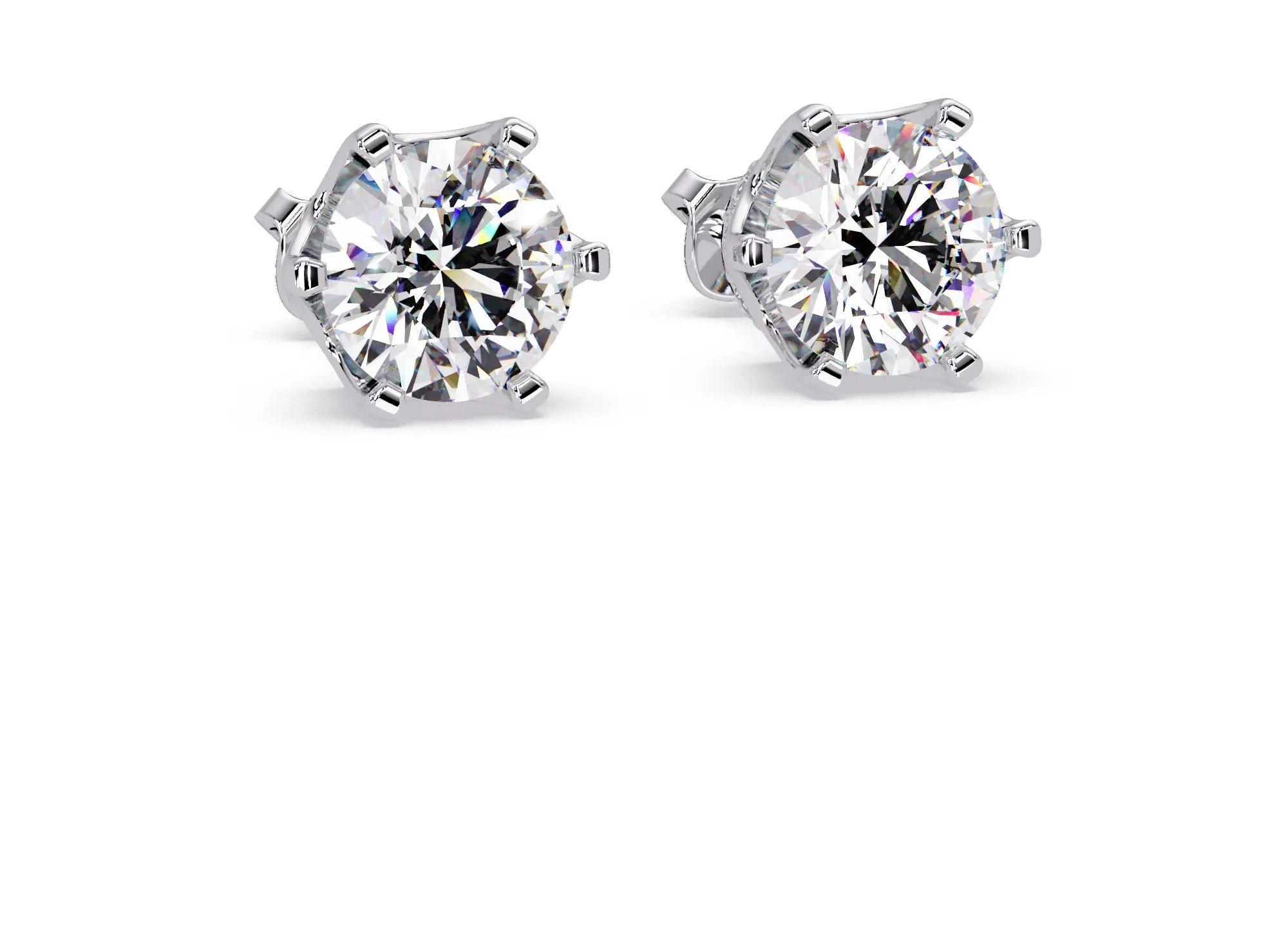 IGI Certified- 1.75 Ct. Lab Grown Diamond (VS/E-F) Solitaire Earring