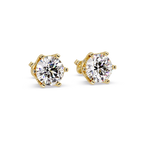 IGI Certified- 1.75 Ct. Lab Grown Diamond (VS/E-F) Solitaire Earring