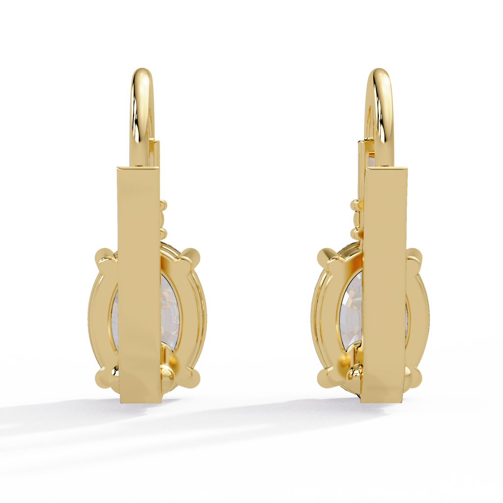IGI Certified- 2.5 Carat Lab Grown Diamond (VS/E-F) IGI Certified-1/2 Ct. Lab Grown Diamond (VS/E-F) Solitaire Earring Earring