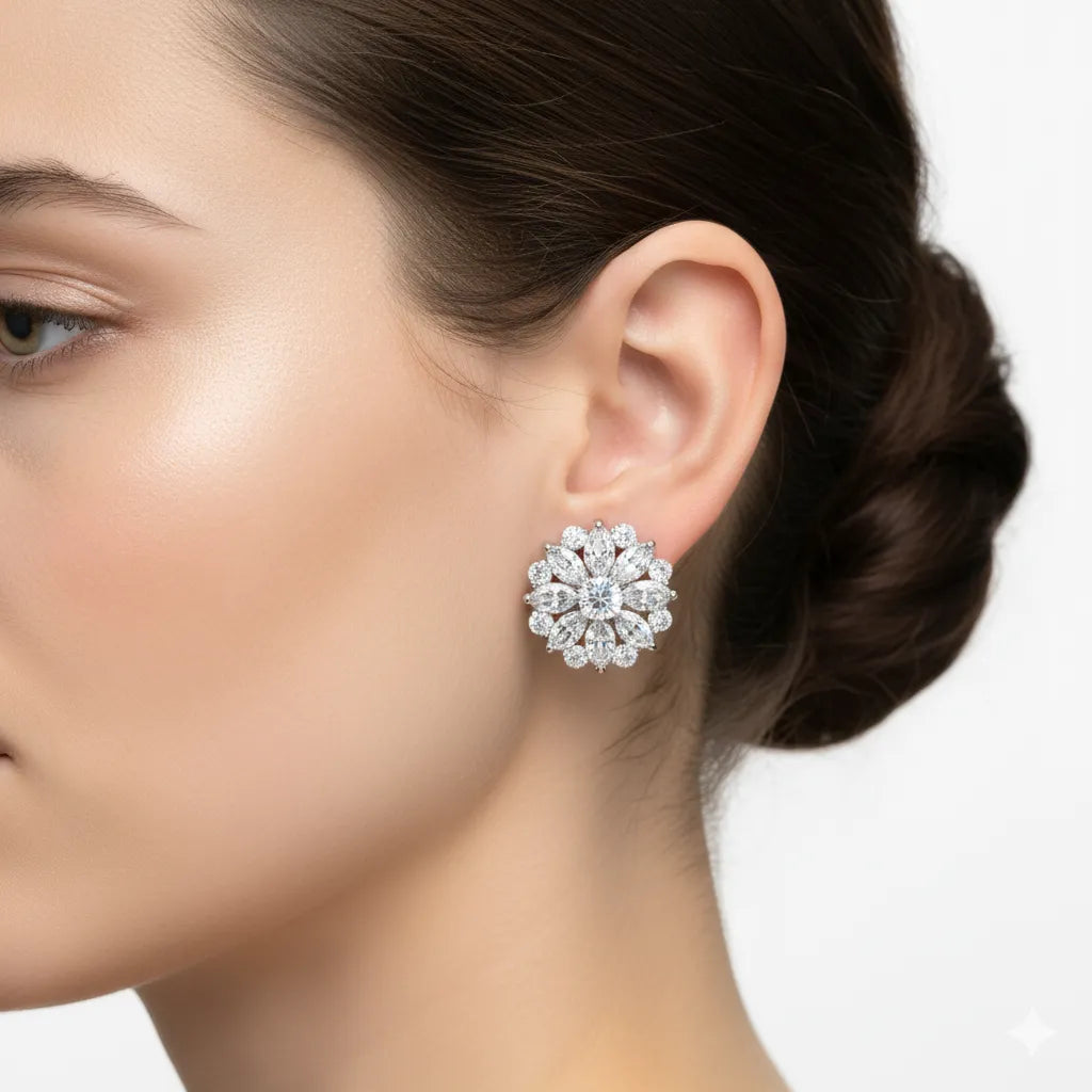 IGI Certified- 1.5 Ct Lab Grown Diamond (VS/E-F) Fire Cracker Earrings