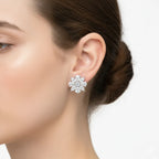 IGI Certified- 1.25 Ct Lab Grown Diamond (VS/E-F) Starburst Earrings