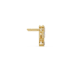 IGI Certified- 2 Ct Lab Grown Diamond (VS/E-F) Floral Pear and Round Drop Earrings