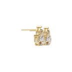 IGI Certified- 3.00 Ct Lab Grown Diamond (VS/E-F) Lotus Earrings