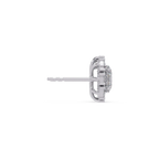 IGI Certified- 1.75 Ct Lab Grown Diamond (VS/E-F) Oval Halo Earrings