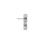 IGI Certified- 1.60 Ct Lab Grown Diamond (VS/E-F) Clover Earrings