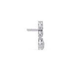 IGI Certified- 1.75 Ct Lab Grown Diamond (VS/E-F) Floral Tear Drop Earrings