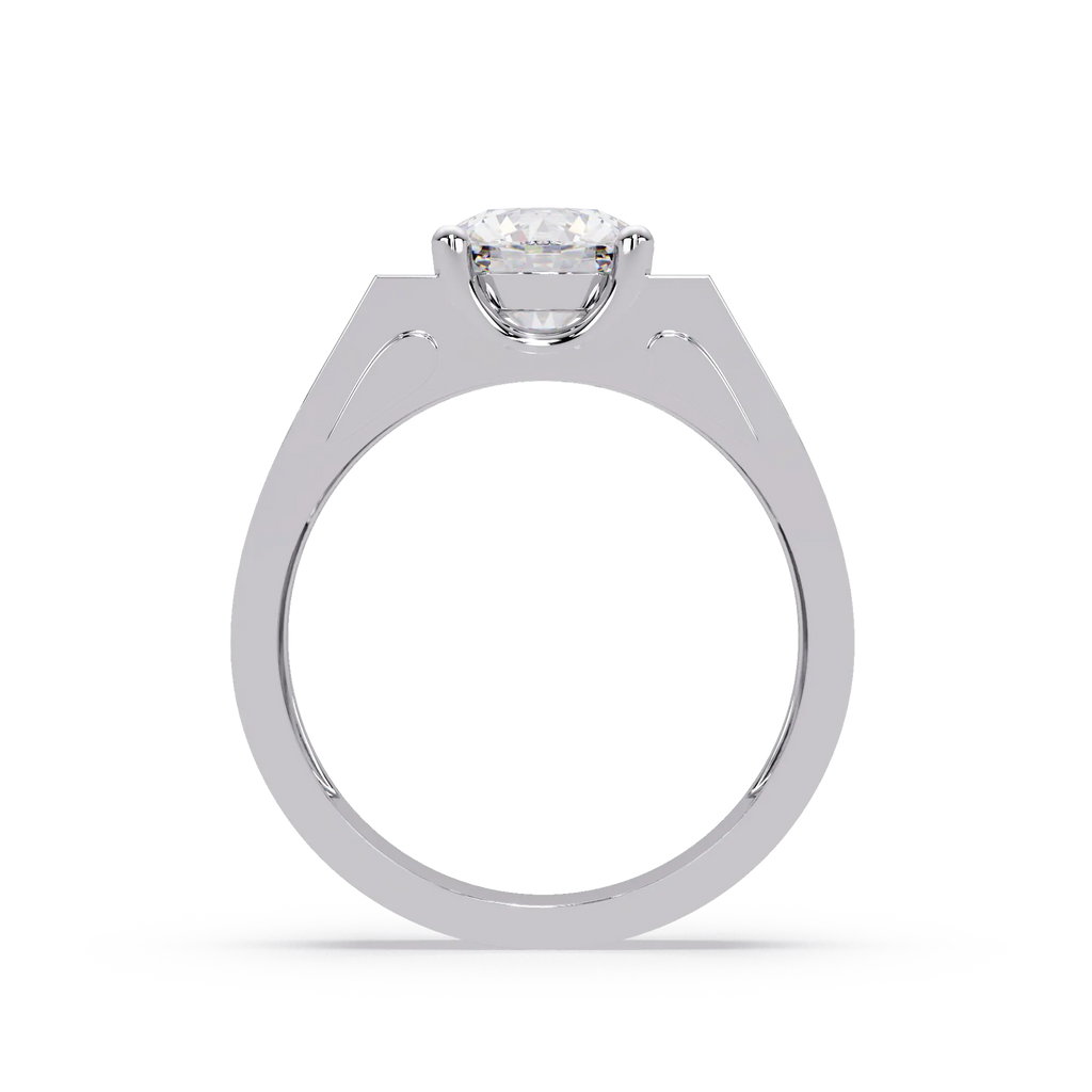 IGI Certified - 1.5 Ct. Lab Grown Diamond (VS/E-F) Split-Shank Diamond Ring