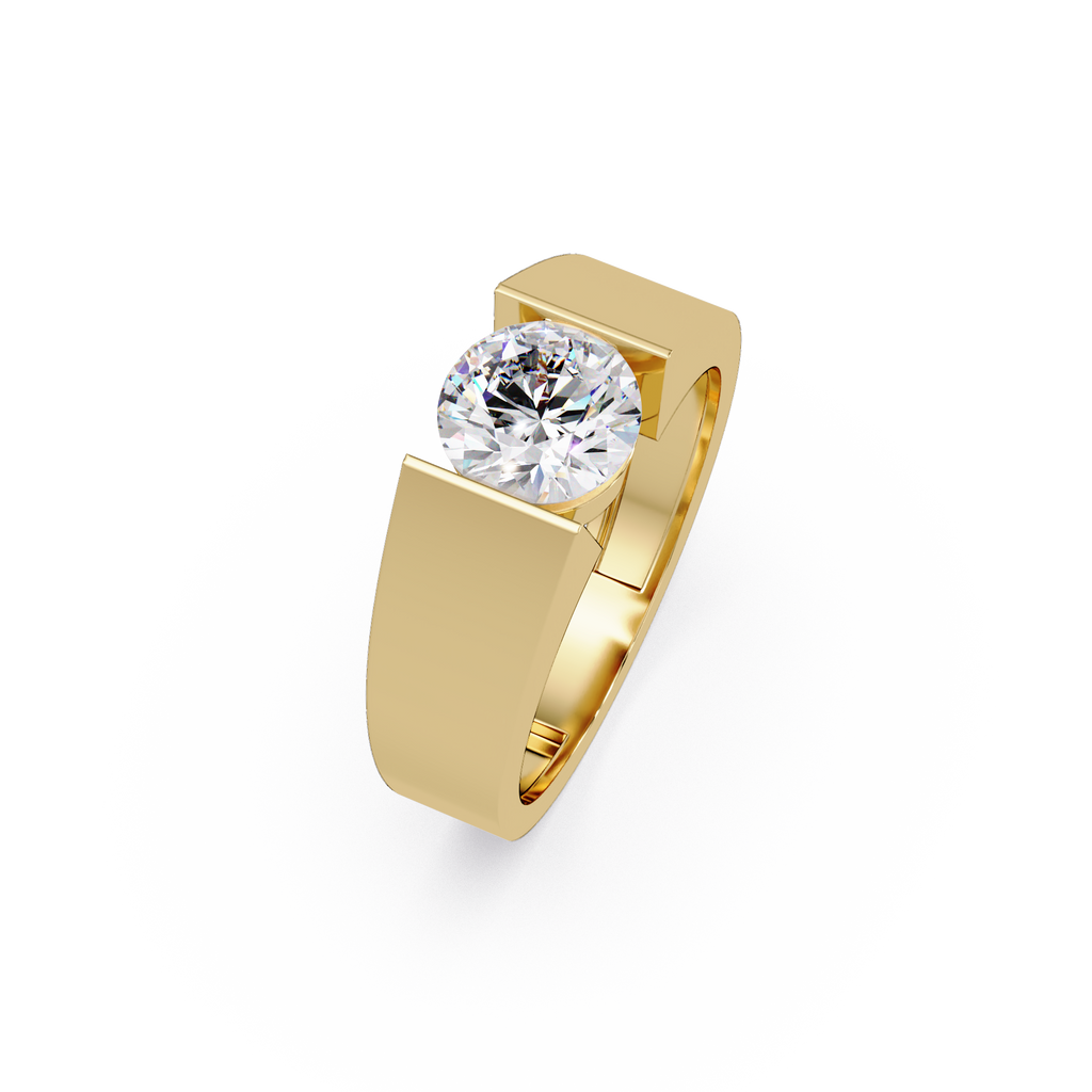 IGI Certified - 2 Ct. Lab Grown Diamond (VS/E-F) Engagement Diamond Ring