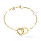 IGI Certified - 1/2 Ct. Lab Grown Diamond (VS/E-F) Devotion’s Knot Bracelet