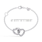 IGI Certified - 1/2 Ct. Lab Grown Diamond (VS/E-F) Devotion’s Knot Bracelet
