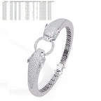 IGI Certified - 3.5 Ct. Lab Grown Diamond (VS/E-F) The Wild Aura Bangle Bracelet