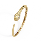 IGI Certified - 1/2 Ct. Lab Grown Diamond (VS/E-F) The Aurelian Serpent Bracelet