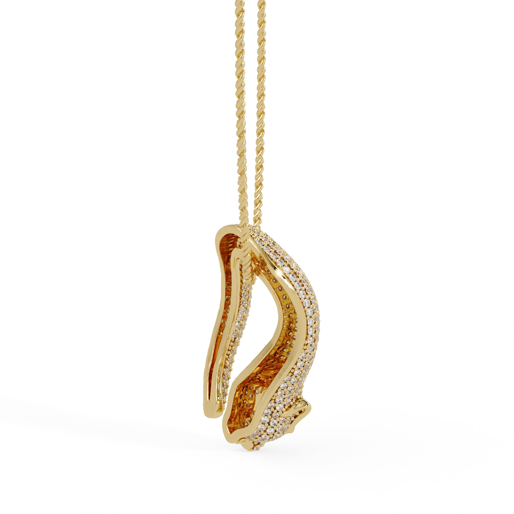 IGI Certified - 1.32 Ct. Lab Grown Diamond (VS/E-F) Celestial Hunter Pendant