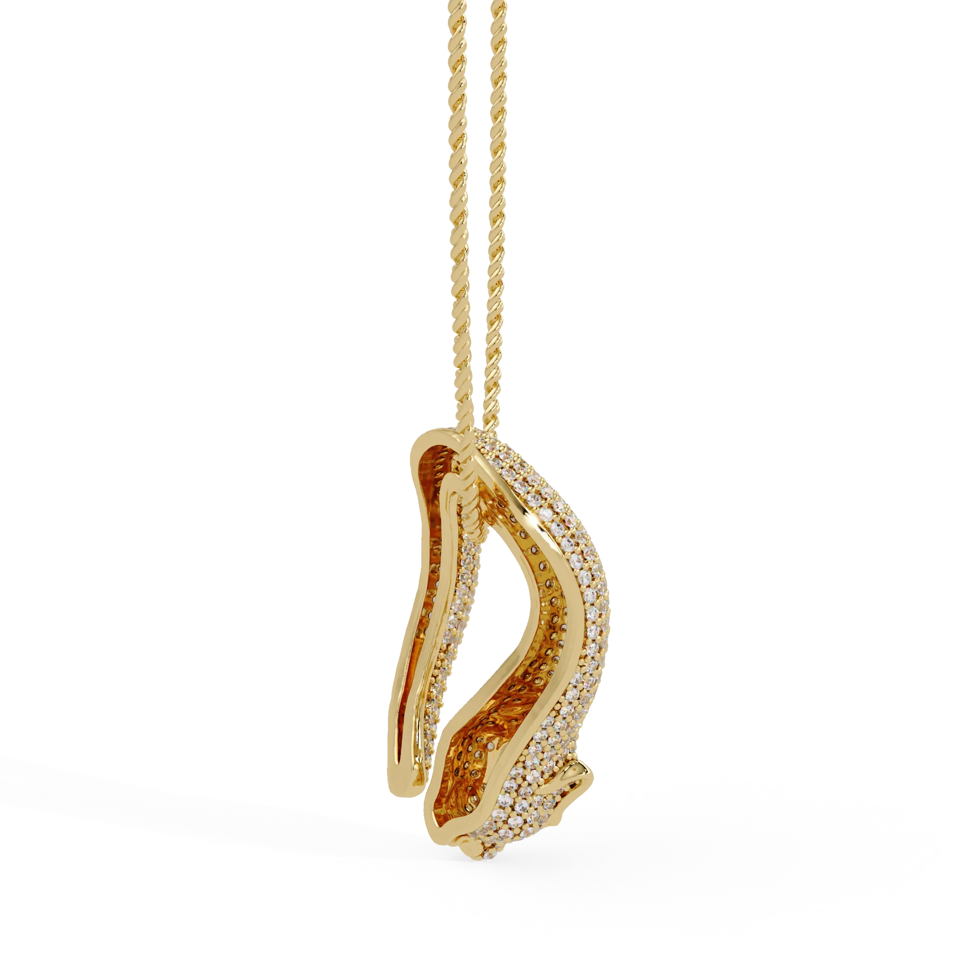 IGI Certified - 1.32 Ct. Lab Grown Diamond (VS/E-F) Celestial Hunter Pendant