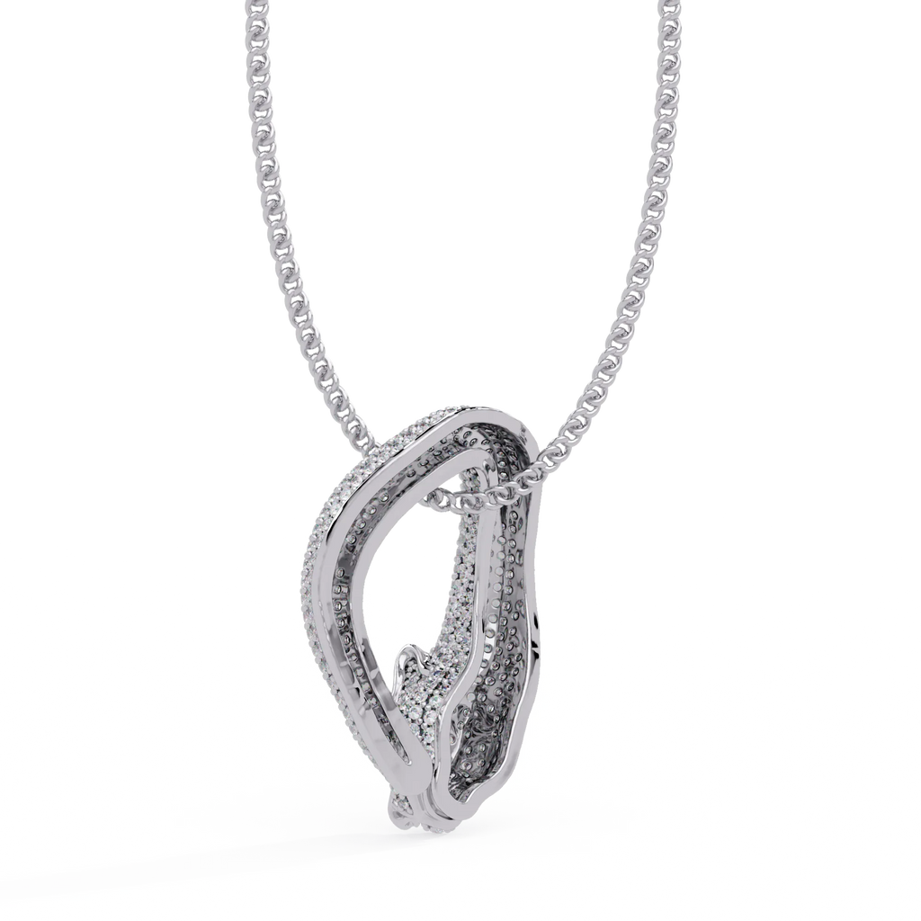 IGI Certified - 1.32 Ct. Lab Grown Diamond (VS/E-F) Celestial Hunter Pendant