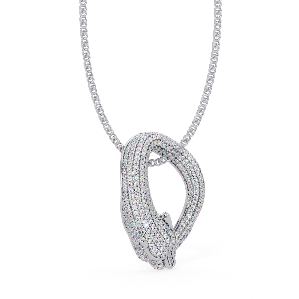 IGI Certified - 1.32 Ct. Lab Grown Diamond (VS/E-F) Celestial Hunter Pendant