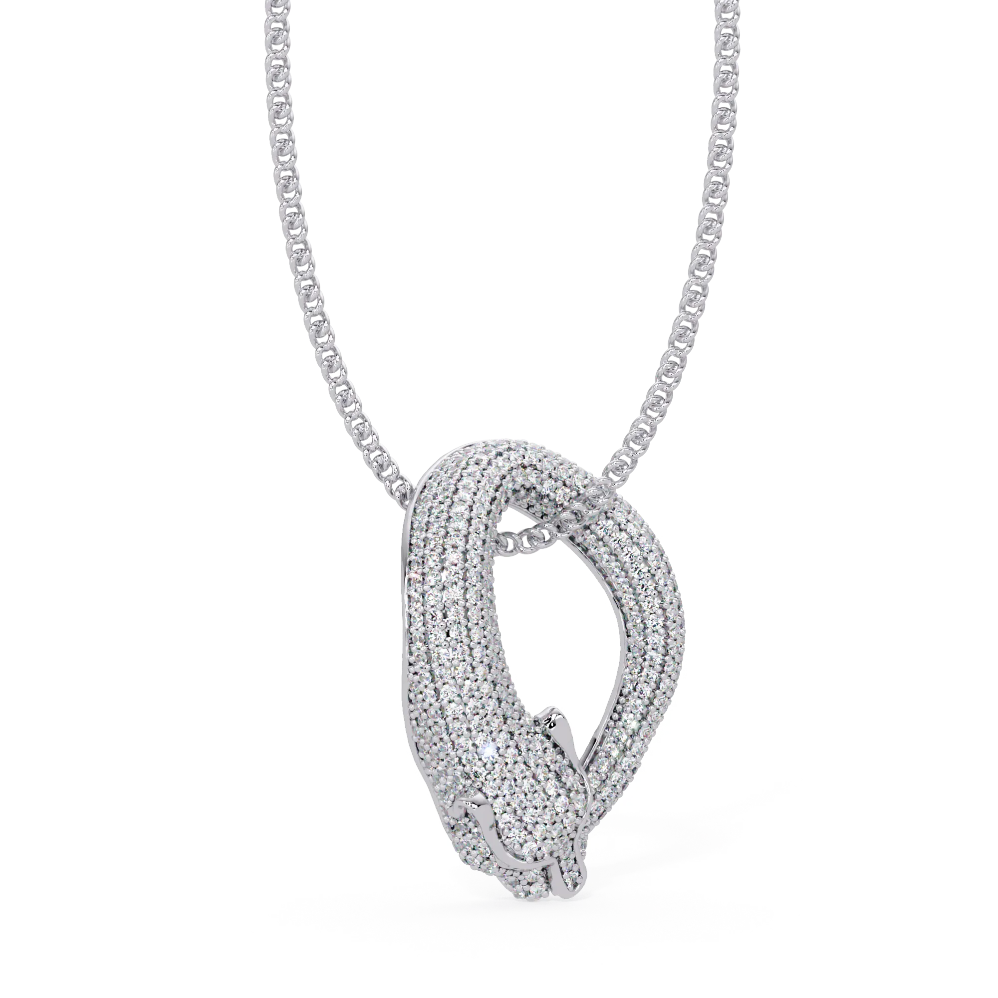 IGI Certified - 1.32 Ct. Lab Grown Diamond (VS/E-F) Celestial Hunter Pendant