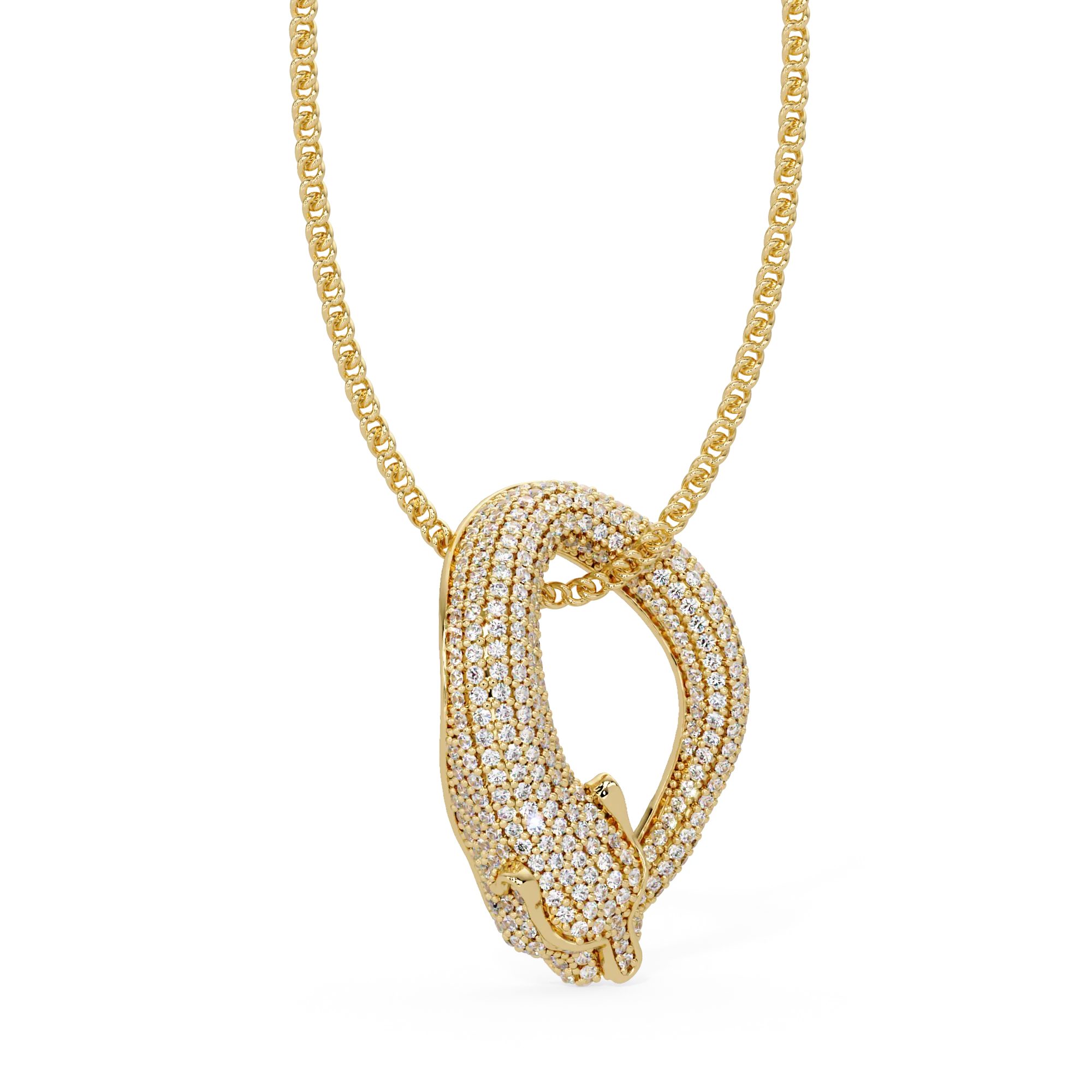 IGI Certified - 1.32 Ct. Lab Grown Diamond (VS/E-F) Celestial Hunter Pendant