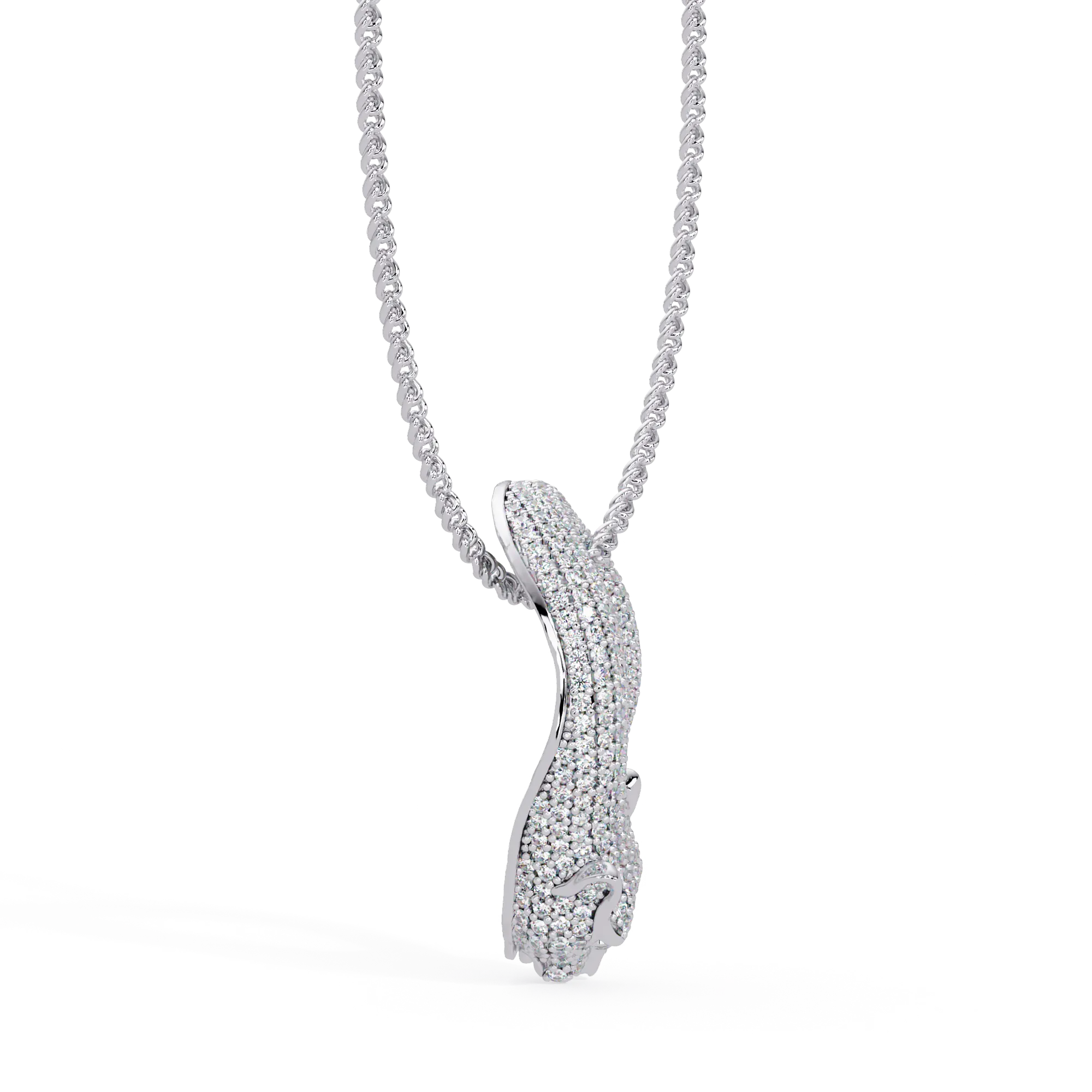 IGI Certified - 1.32 Ct. Lab Grown Diamond (VS/E-F) Celestial Hunter Pendant
