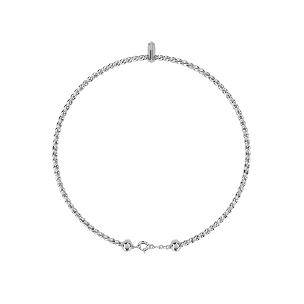 IGI Certified - 1/2 Ct. Lab Grown Diamond (VS/E-F) Twisted Rope Diamond Bangle Bracelet