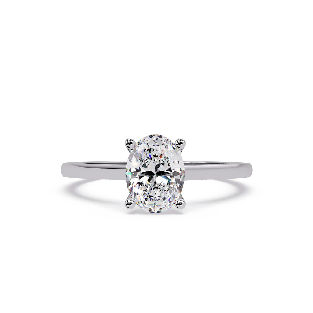 Lab Grown Diamond Solitaire Ring – 6MM (1.05 ct)