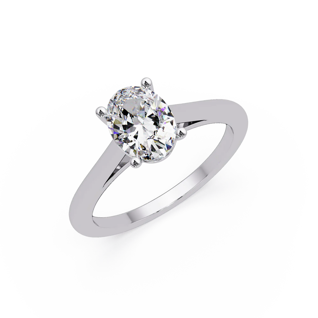Lab Grown Diamond Solitaire Ring – 6MM (1.05 ct)