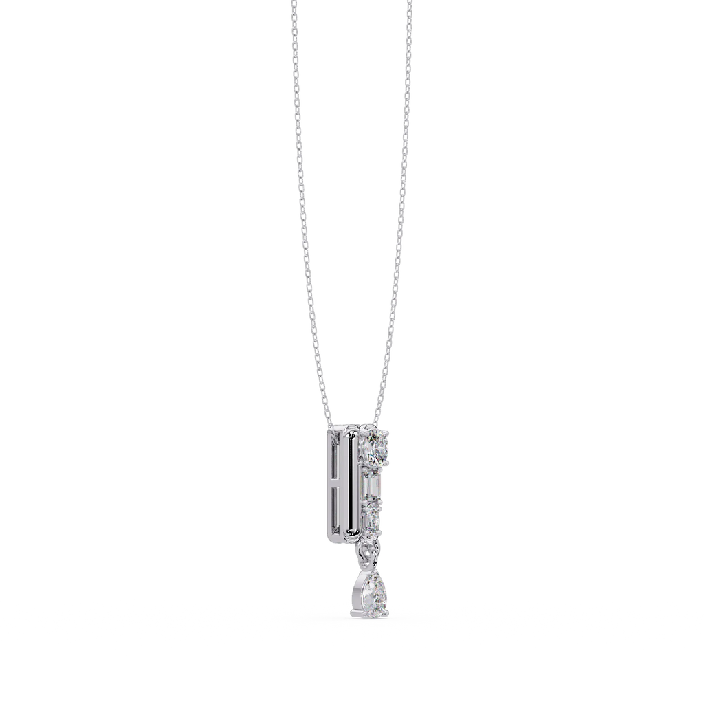 IGI Certified- 1/2 Ct. Lab Grown Diamond (VS/E-F) Drop Pendant