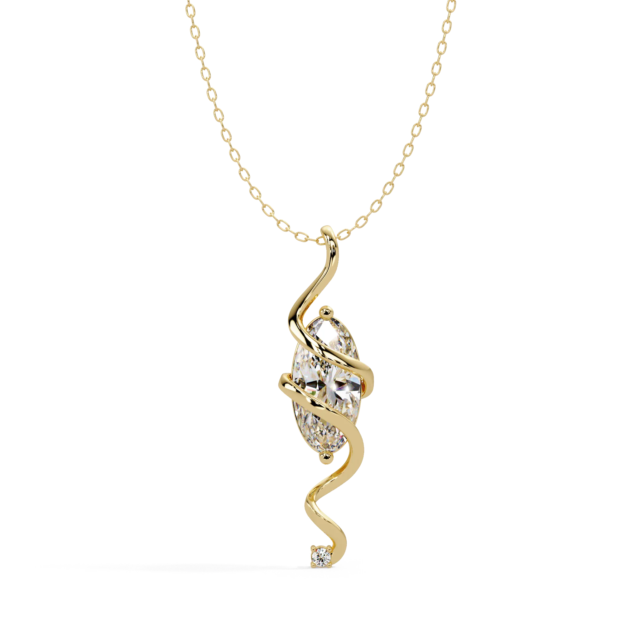 IGI Certified - 4.50 Ct. Lab Grown Diamond (VS/E-F) Dazzling Square Princess Cut Diamond Pendant