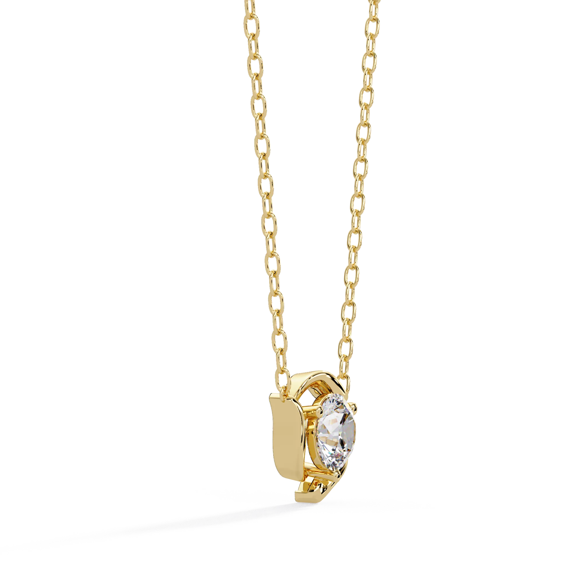 IGI Certified - 0.80 Ct. Lab Grown Diamond (VS/E-F) Classic Round Diamond Pendant