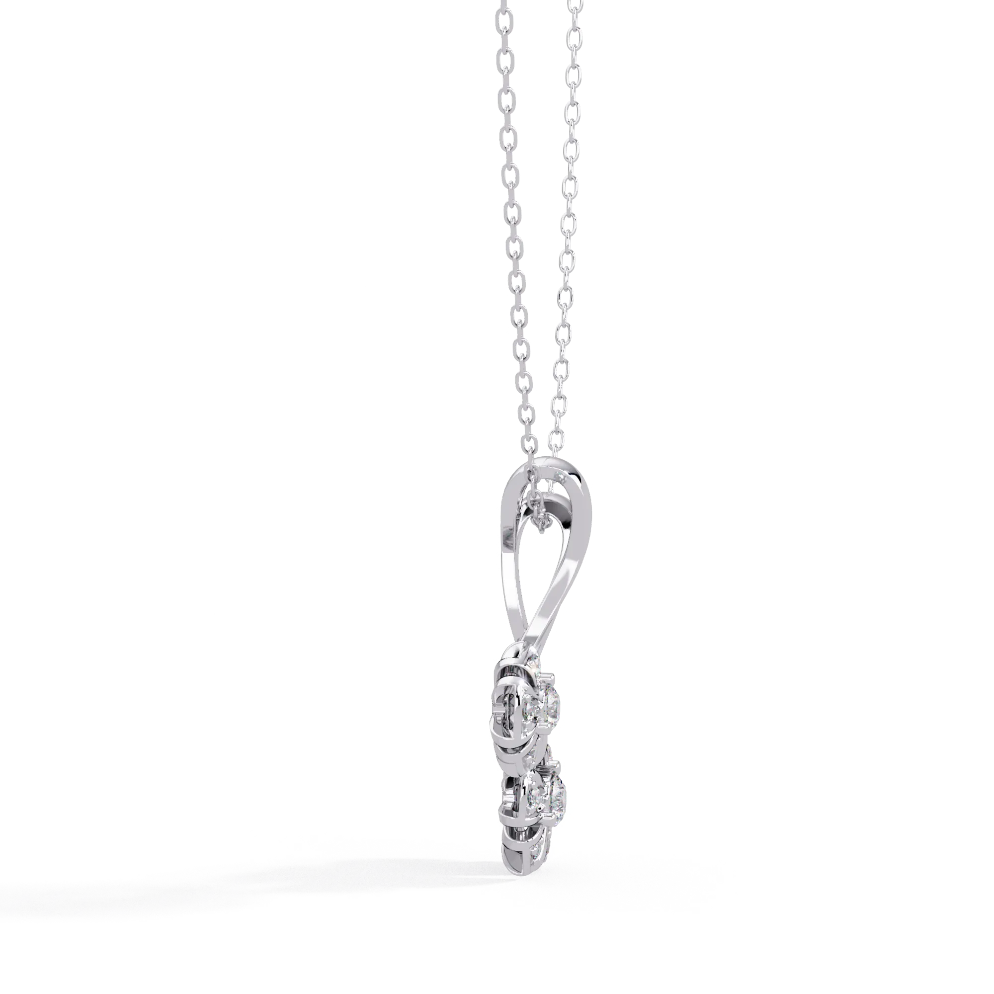 IGI Certified - 0.37 Ct. Lab Grown Diamond (VS/E-F) Brilliant Diamond Pendant