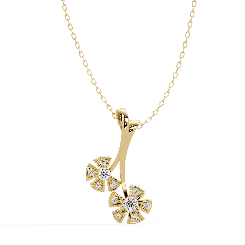 IGI Certified - 0.37 Ct. Lab Grown Diamond (VS/E-F) Brilliant Diamond Pendant