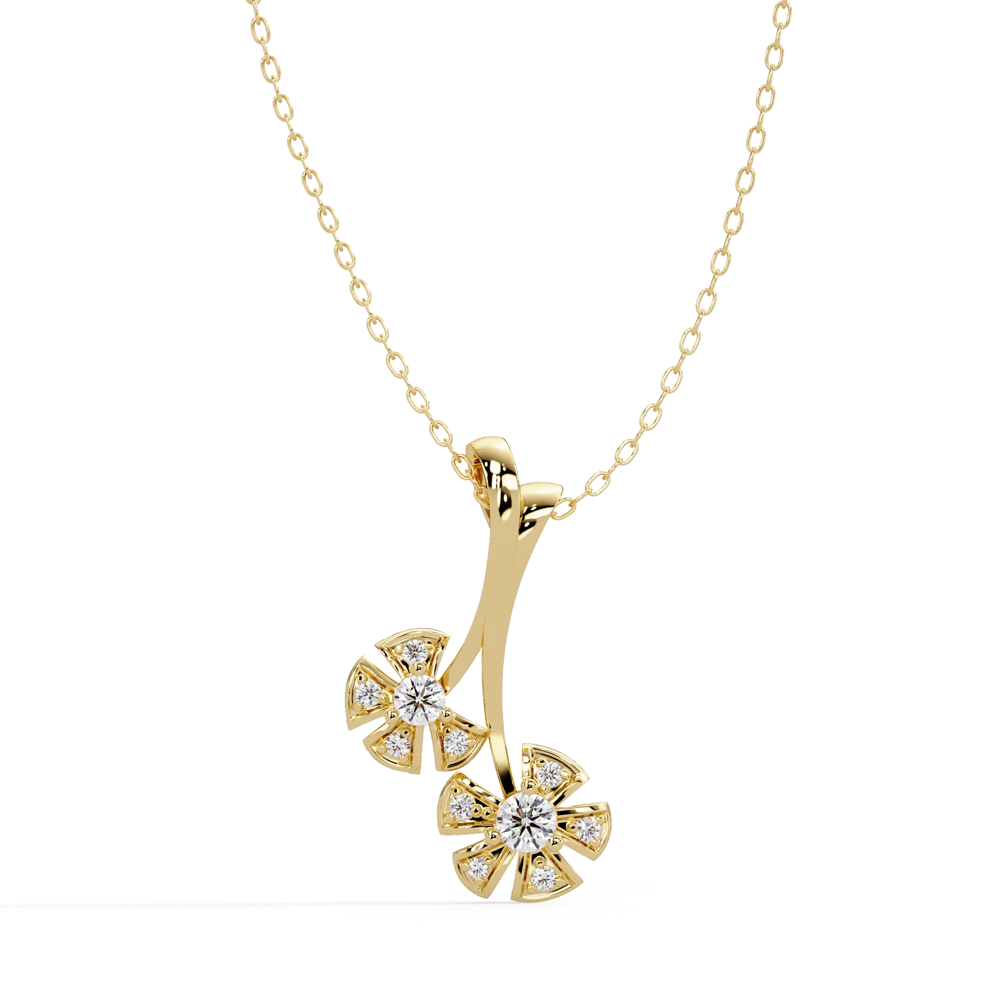 IGI Certified - 0.37 Ct. Lab Grown Diamond (VS/E-F) Brilliant Diamond Pendant