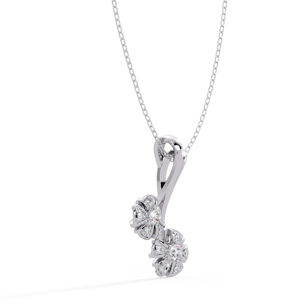 IGI Certified - 0.37 Ct. Lab Grown Diamond (VS/E-F) Brilliant Diamond Pendant