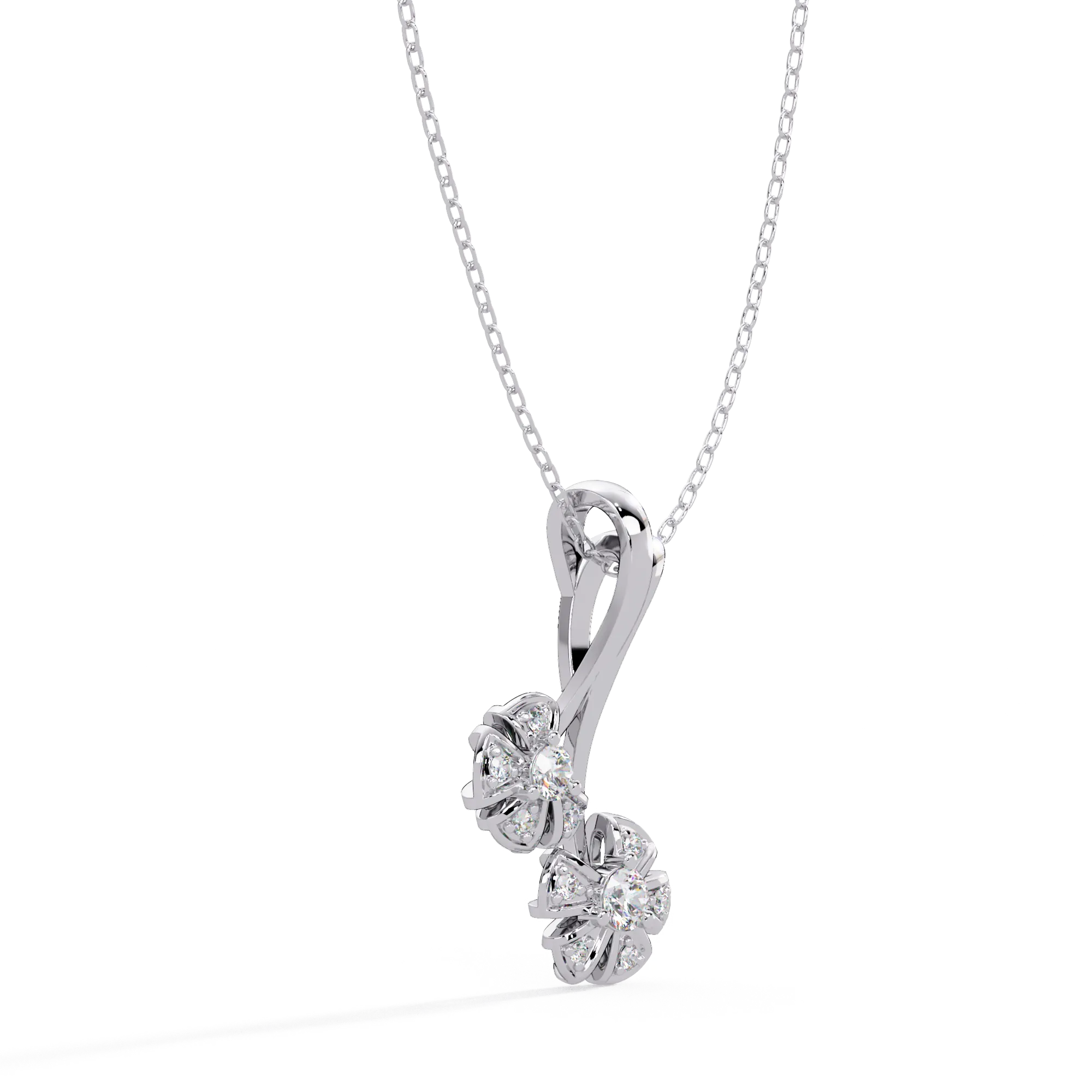 IGI Certified - 0.37 Ct. Lab Grown Diamond (VS/E-F) Brilliant Diamond Pendant