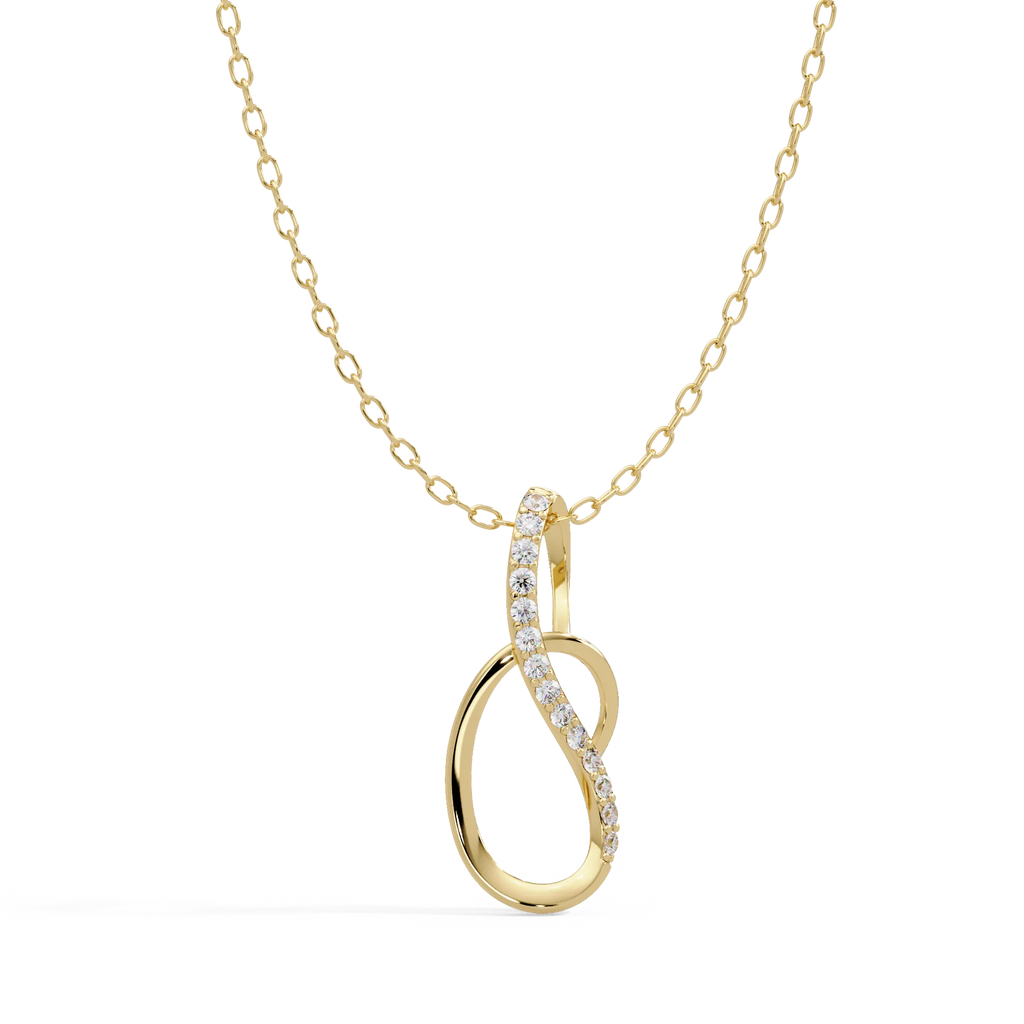 IGI Certified - 0.59 Ct. Lab Grown Diamond (VS/E-F) Diamond Pendant
